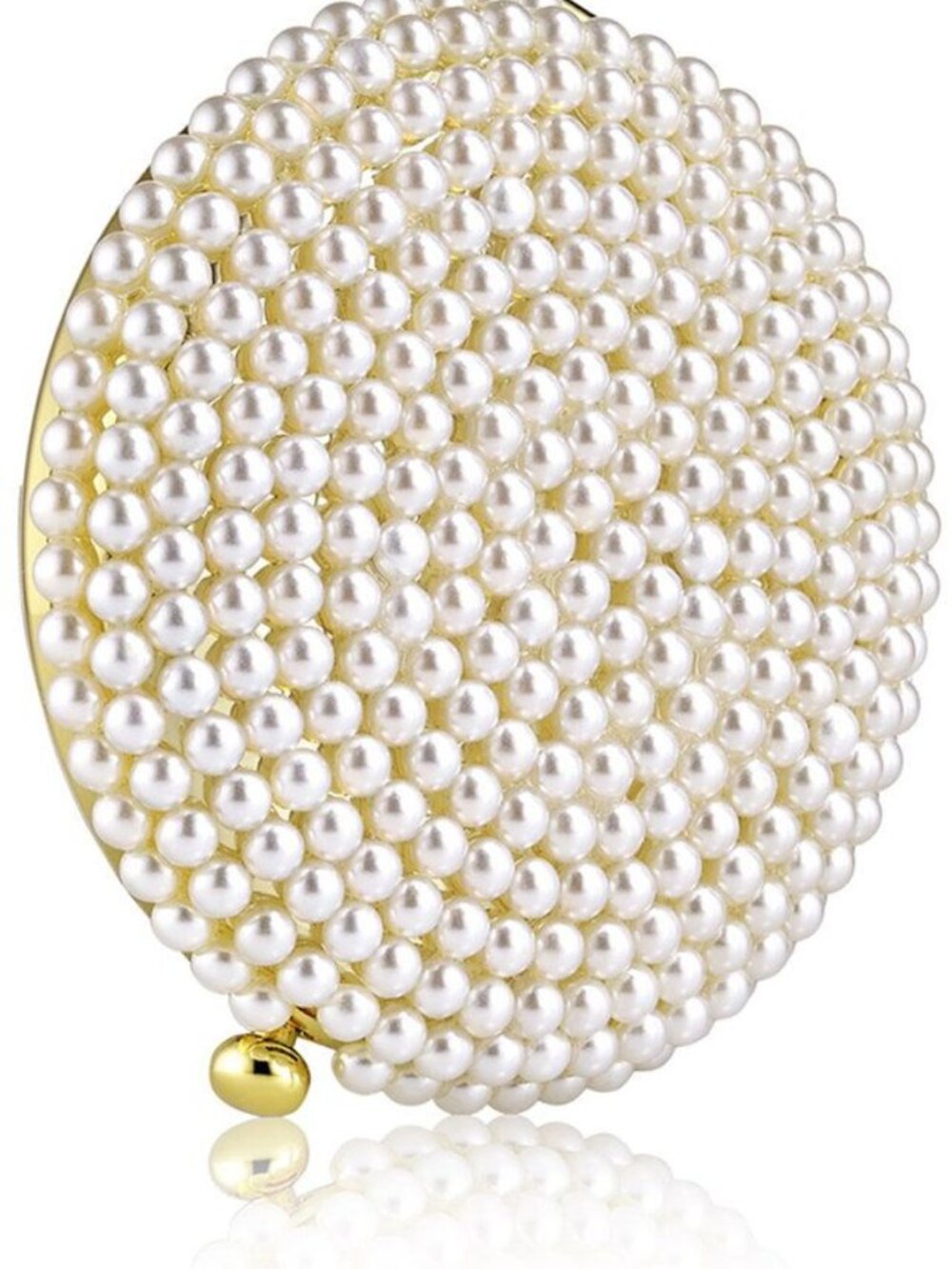 RARE  Vintage 20th C. Estee Lauder Evening Pearl Compact - Never Used